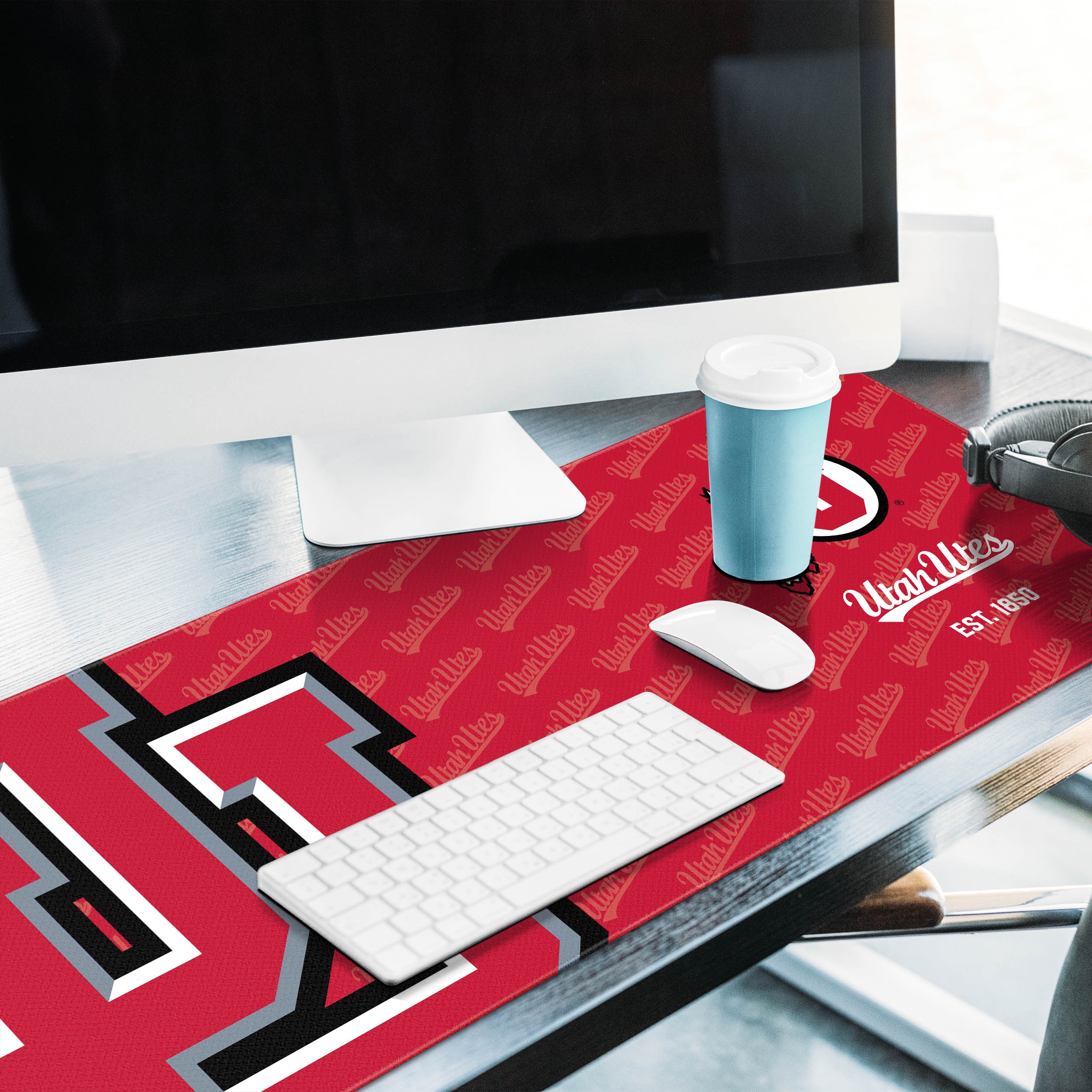 Utah Utes Logo Series Desk Pad SMU