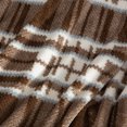 thumbnail image 3 of Vendor Labelling Bk Eco Plush Throw-brown Oliver Plaid, 3 of 6