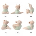 thumbnail image 2 of Topwoner Pig Ornaments Yoga Pig Ornaments,Cute Little Pig Yoga Statue Home Decor for Kids Living Room Office Decoration, 2 of 15