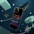 thumbnail image 4 of DistinctInk Clear Case for Apple iPhone 14 PRO (6.1" Screen) - Believe Achieve Receive, 4 of 9