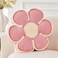 thumbnail image 1 of wonima44 Flower Pillow, Soft Flower Decorative Throw Pillow, Cute Daisy Flower Shaped Seating Floor Cushion Room Décor Plush Pillows for Sofa Couch Bed (13.7 Inch, Pink), 1 of 1