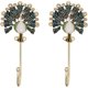 thumbnail image 1 of Vintage Peacock Decorative Wall Hooks Rack Hangers for Hanging Clothes Coats Towels Keys Hats, 2 Pack Antique Metal Mounted Wall Hook, 1 of 4