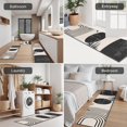 thumbnail image 5 of Brown Boho Geometric and Plant Pattern Kitchen Rugs Sets Of 3,Kitchen Runner Rugs Non Skid Washable,Decorative Kitchen Floor Mats for Kitchen,Sink,Laundry,17"x30"+ 17"x47" + 17"x59", 5 of 6