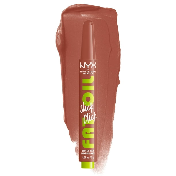 Bálsamo labial NYX Professional Makeup Grass Oil Slick Nude