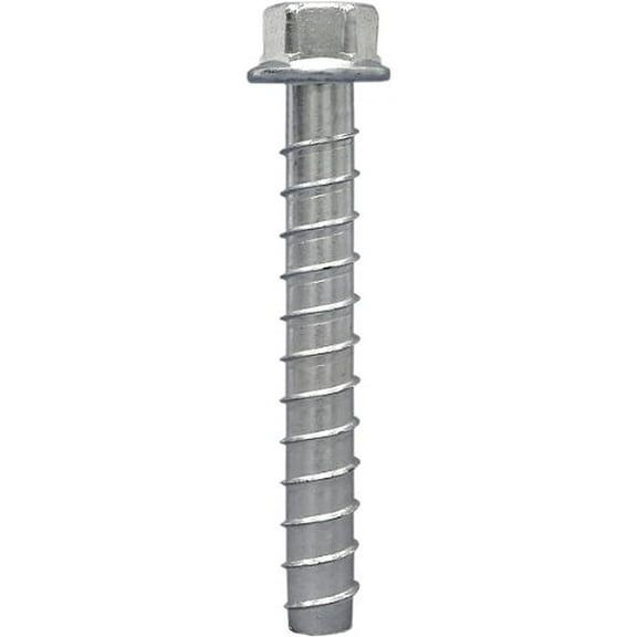 Bilot TB62400H Titen Concrete Screw Anchor (Zinc) 5/8" x 4" 10ct