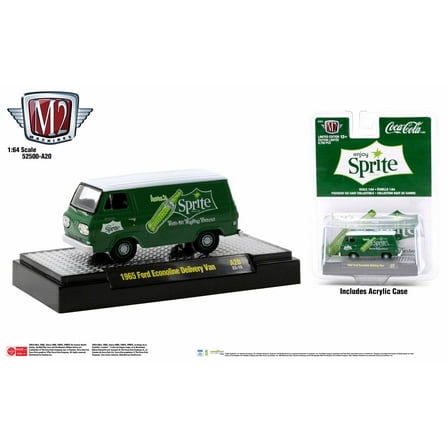 M2 Machines Coca-Cola Release A20 1965 Ford Econoline Deliver Van