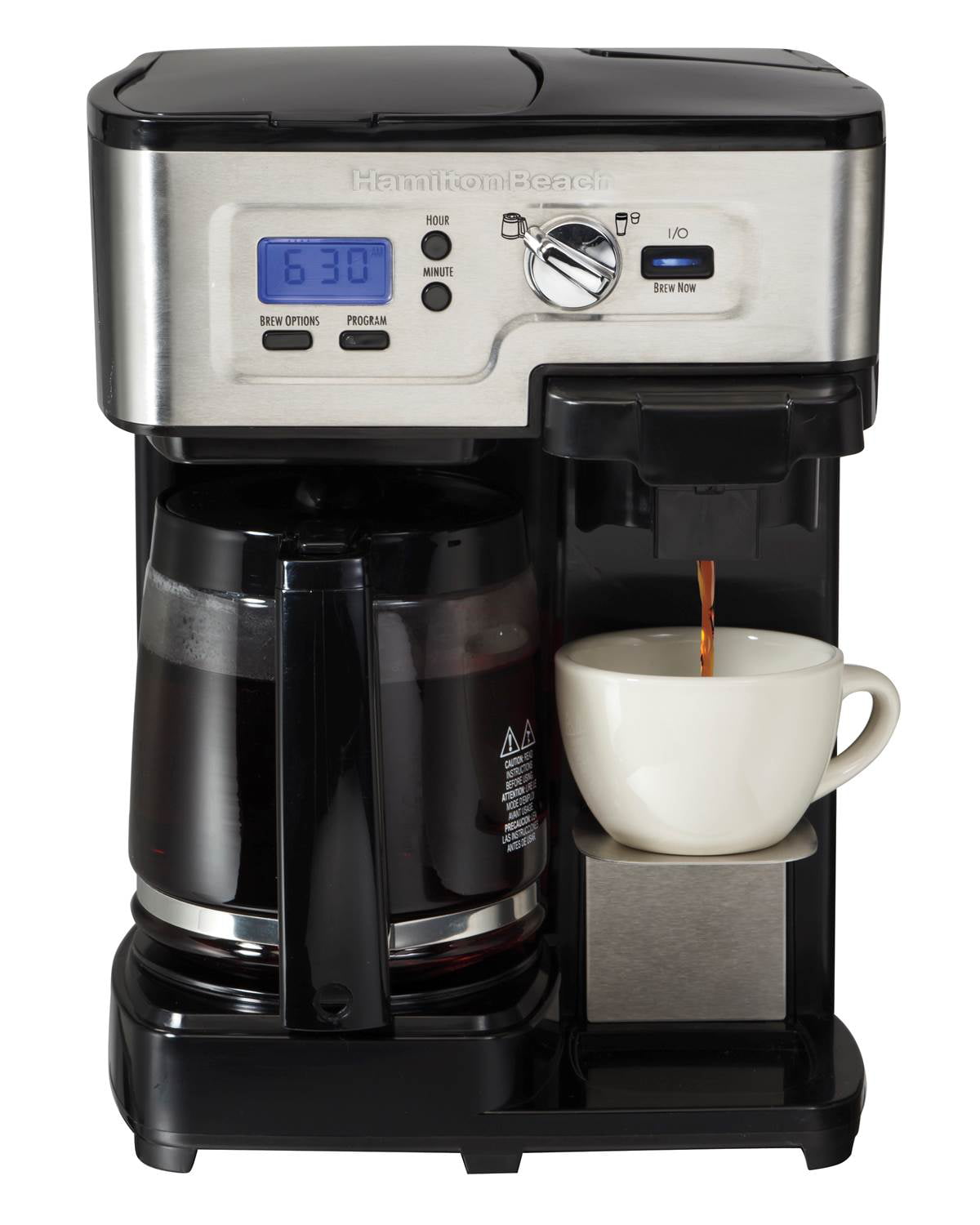 Hamilton Beach 49968 FlexBrew Connected Single Cup Coffee Maker with  Dash