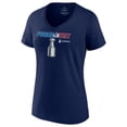 thumbnail image 2 of Women's Fanatics Navy Colorado Avalanche 2022 Stanley Cup Champions Plus Size Celebration V-Neck T-Shirt, 2 of 3