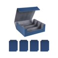 thumbnail image 3 of Bunblic Étui pour Cartes 1800+ Boîte de Deck Organisateur Robuste pour Cartes de Basketball Bleu Doublé en Gris, 3 of 8