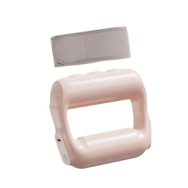 Anillo de masaje eléctrico Masaje corporal multiusos Ligero para entrenamientos musculares Rosa