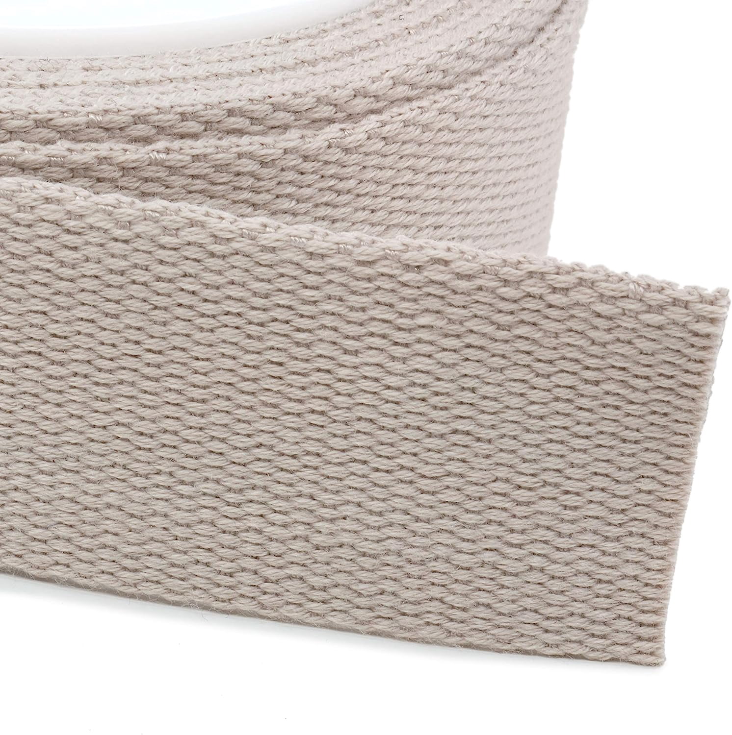 Dritz 1-1/2" Polyester Belting & Strapping, Stone, 15 yd