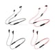 thumbnail image 4 of Matsuzay Auriculares inalámbricos con banda para el cuello IPX5 impermeables a prueba de sudor auriculares manos libres para escuchar música Cables de audio/vídeo tipo1/Rojo, 4 of 6