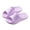 Purple, variant on Slippers for Women Indoor and Outdoor Non Slides for Women Dressy Open Toe with Thick Cushioned Sole Comfy Sandals for Women for Summer Beach Walking