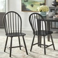 thumbnail image 3 of Simple Living  Franklin Solid Wood Spindle Dining Chair (Set of 2) Blush Pink, 3 of 5