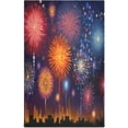 thumbnail image 2 of Dreamtimes City Fireworks Kitchen Towels 18x28inch Ultra Soft Absorbent Quick Drying Kitchen Dish Towels Washable Cleaning Cloths Hand Towels Tea and Bar Towels, 6 Pack, 2 of 7