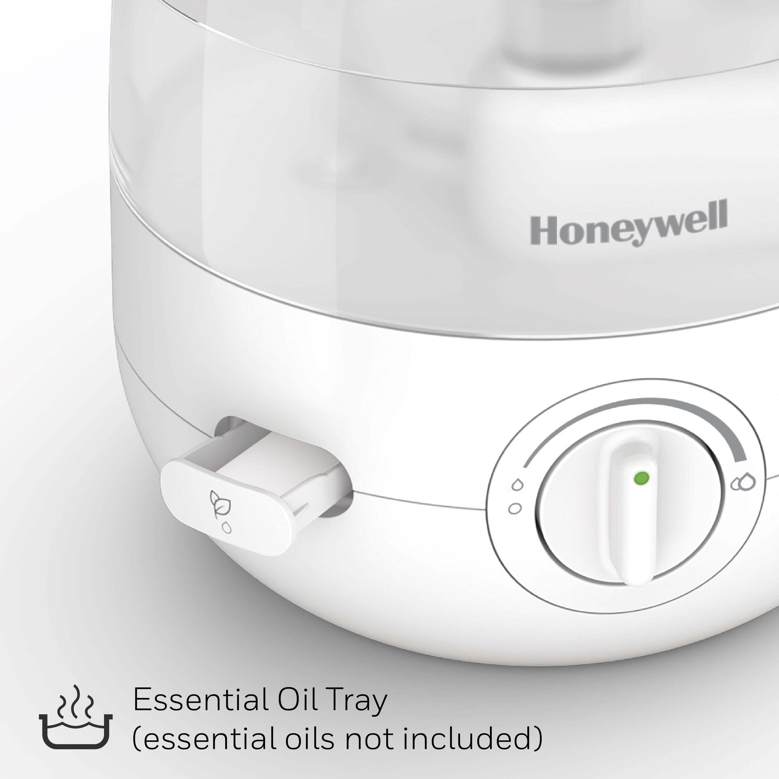 Honeywell Cool Mist Humidifier Electronic Controls 1.5 Gallon with  Essential Oil Tray Adjustable Digital Humidistat