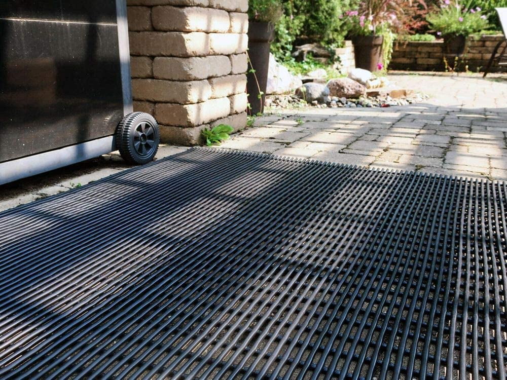VINTEK VinTube Vinyl Pool Mat Shower Bathroom Locker Room Sauna Spa Hot Tub Drains Water Splash Comfortable on Bare Foot Mat Runner