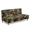 thumbnail image 3 of SCRAWLGOD Camo Hunting Print Sofa Slipcover Without Armrest Stretch Breathable Sofa Cover Washable Anti Wrinkle Couch Cover for 3 Cushion Couch for Living Room Decorative, 3 of 9