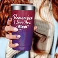 thumbnail image 5 of Gifts for Mom - Mom Birthday Gifts from Daughter, Son, Kids - Mothers Day Christmas Gift Idea for Mommy, New Mom, Wife, Women, Her - 20oz Mom Tumbler Cup, 5 of 6