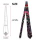 thumbnail image 2 of Fotbe Paisley Corbata Clásica para Hombre con Estampado – Corbata de Seda Jacquard Tejida, para Negocios, Bodas y Eventos Formales, 2 of 7