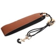 thumbnail image 1 of Adjustable Sax Neck Strap Leather Tenor Sax Strap Alto Soprano Saxophone Strap, 1 of 8