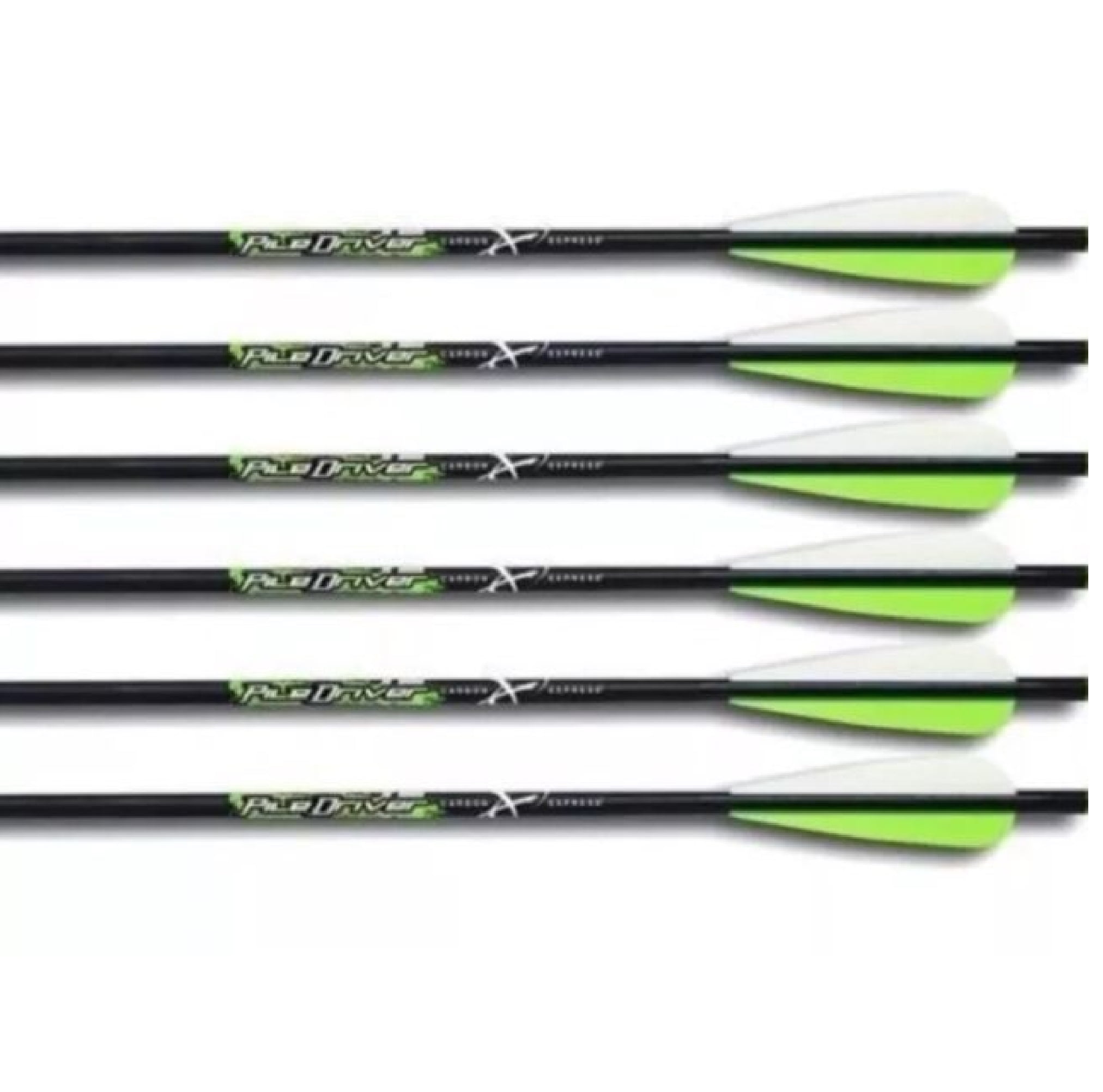 Carbon Express Pile Driver 20 Inch Crossbow Arrow Bolts, 6Pack 52140