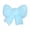 Sky Blue, variant on Bow Shaped Squishy Stress Toy with Slow Rising Design, Sky Blue, for Kids and Adults Relaxation Relief, Sensory Squeeze Toy