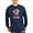 Navy, variant on CafePress - Rescued Is My Favorite Breed Men's Long Sleeve T Shirt - Long Sleeve Dark T-Shirt