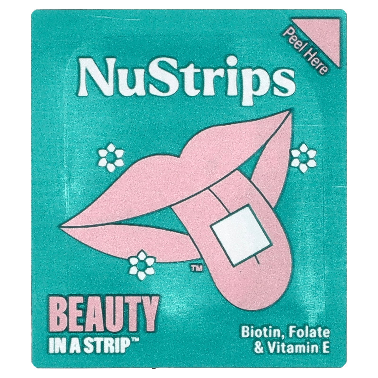 NuStrips Beauty in a Strip™ (30 Ct) - Biotin, Folate and Vitamin E