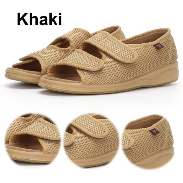 Sandalias Anchas para Zapatos Diabéticos Diabéticas Mujer Interior Y Exterior