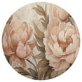thumbnail image 2 of Flower Round Area Rugs for Bedroom Living Room, 6FT Soft Indoor Circle Carpets, Carpet Home Decor Floor Mat, 2 of 8