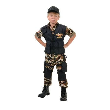 Deluxe SEAL Team VI Child Costume - Small