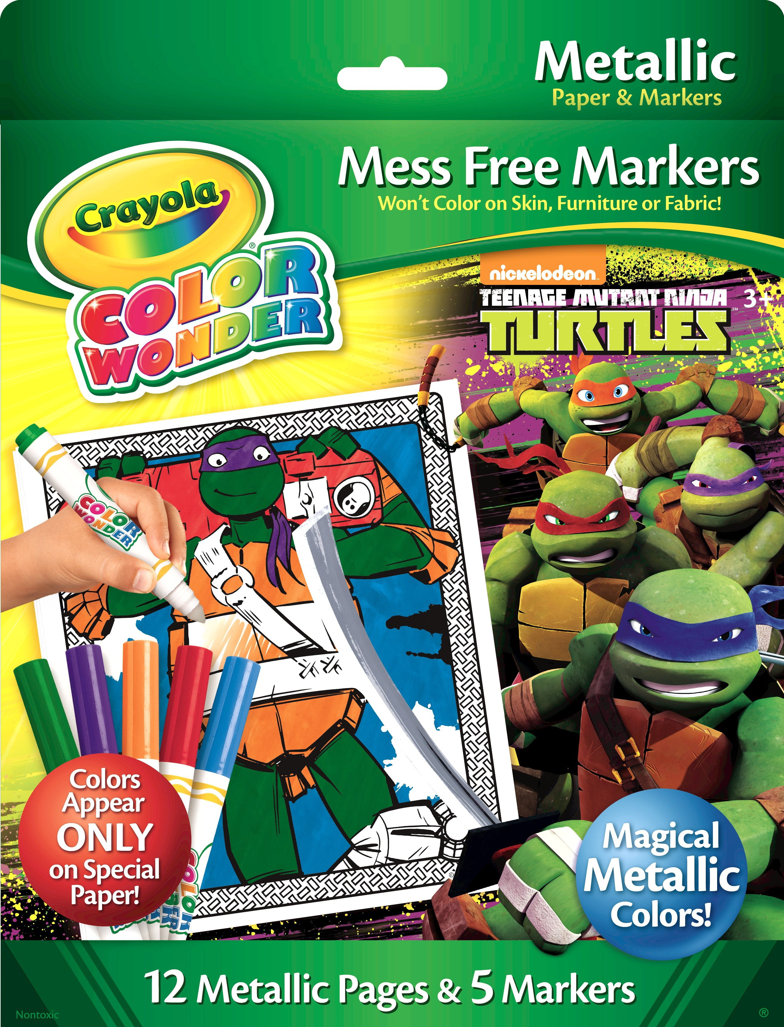 Teenage Mutant Ninja Turtles Crayola Colour Wonder Color Wonder Mini 