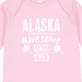 thumbnail image 4 of Inktastic Alaska Awesome Since 1959 Boys or Girls Long Sleeve Baby Bodysuit, 4 of 5