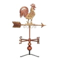 thumbnail image 2 of Outsunny Metal Rooster Weathervane, Roof Mount Outdoor Weather Vanes, 2 of 9