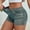 Green plus size ripped jeans shorts a1, variant on High Waisted Distressed Shorts for Women Plus Size Stretch Casual Mini Summer Denim Shorts Loose Fit Ripped Jean Shorts, Green 3XL