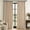 Pinch Pleated | Beige/Champagne-40"W x 90"L (Pack of 2), variant on Pinch Pleated Curtains: Luxury Living Room 108 Inches Long 2 Panels Set Darkening Thermalulated Drapes With Hooks- Elegant Soundproof Noise Reducing Tab Window Curtain For Bedroom