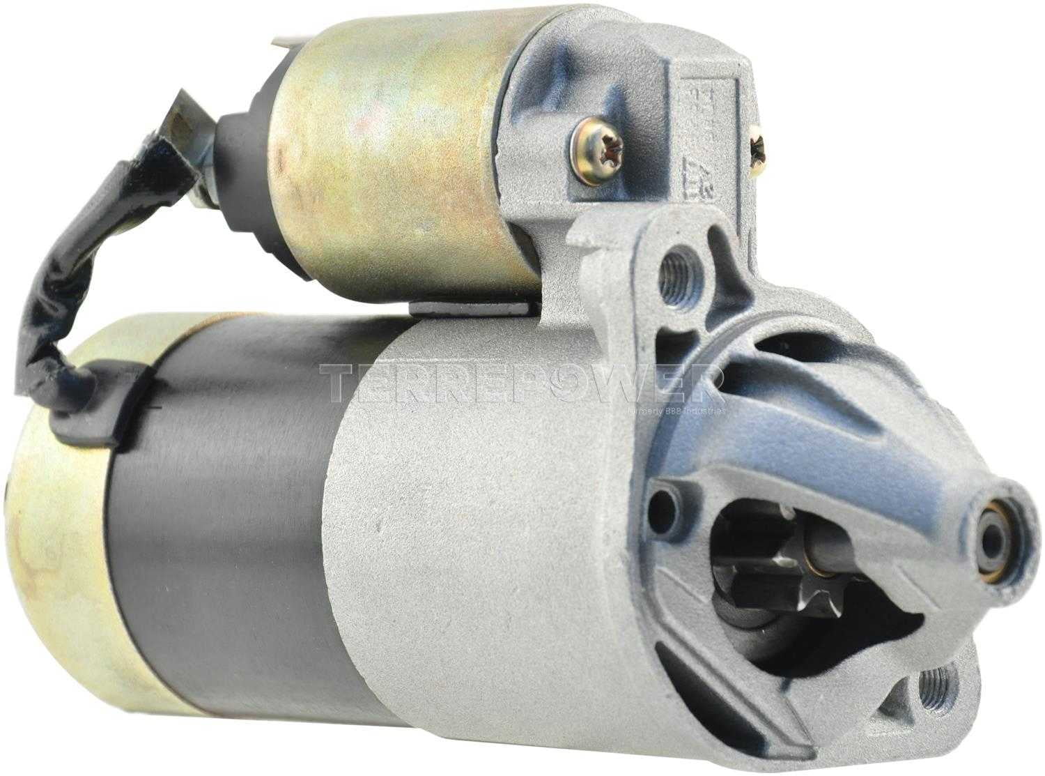 starter motor-starter bbb industries 17221 reman