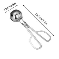 304 Stainless Steel Meatball Maker | Food Grade Meatball Clip & Mold | Non-Stick Kitchen Tool for Meatballs, Fish Balls & Rice Balls | Easy to Use & Clean