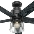 thumbnail image 4 of 50340-Hunter Fans-Grove Park 52 Inch Ceiling Fan with LED Light Kit and Wall Control-Matte Black Finish, 4 of 5