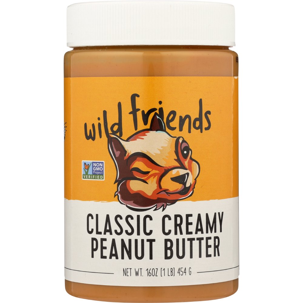 WILD FRIENDS: Peanut Butter Classic Creamy, 16 oz - Walmart.com