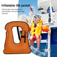 thumbnail image 1 of Chalecos Salvavidas Chaleco salvavidas Chaqueta de PVC Flotabilidad inflable segura Accesorios para exteriores Naranja Ndcxsfigh Para Estrenar, 1 of 5