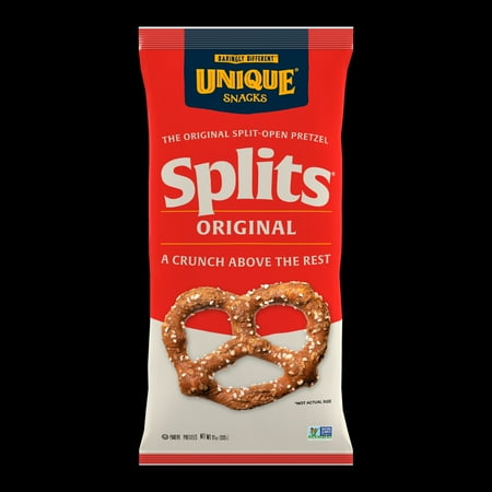 Unique Snacks Pretzels Original Splits, 11 Oz.