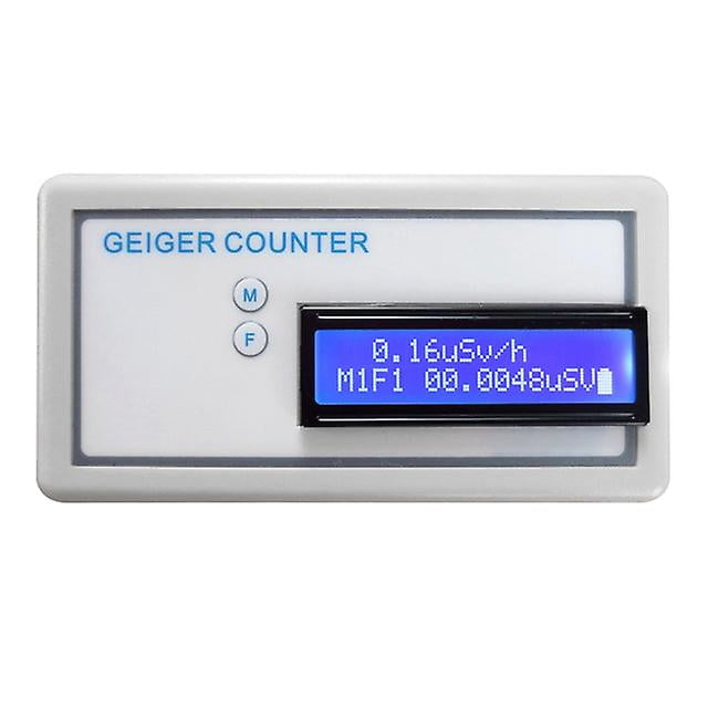 Gmv2 portable handle geiger counter assembled nuclear radiation detector emf meter metal
