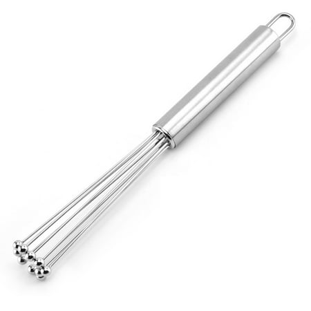 

Bestope Stainless Steel Balls Whisk Egg Beater Mixing Cooking Tools Firm Durable Cream Frother Baking Utensils