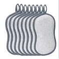 thumbnail image 3 of Paño de Esponja de Alambre de Plata de Fibra de Bambú de Doble Lado, Adecuado para Lavavajillas Y Limpieza de Cocina, 1 Pieza, 3 of 3