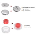 thumbnail image 4 of 100 Sets Self Cover Button Kit 23mm Metal Aluminum Button with 2 Tools, 4 of 6