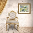 thumbnail image 3 of Ebert, Roey 24x19 Gold Ornate Wood Framed with Double Matting Museum Art Print Titled - The French Flower Market, 3 of 4