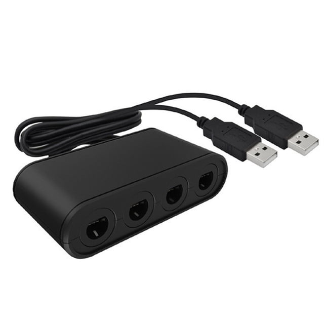 Reemplazo del adaptador del controlador GC 3 en 1 para Switch Wii U GC GameCube Game Cube Controller Adaptador de PC AweSitey PJ7673-00