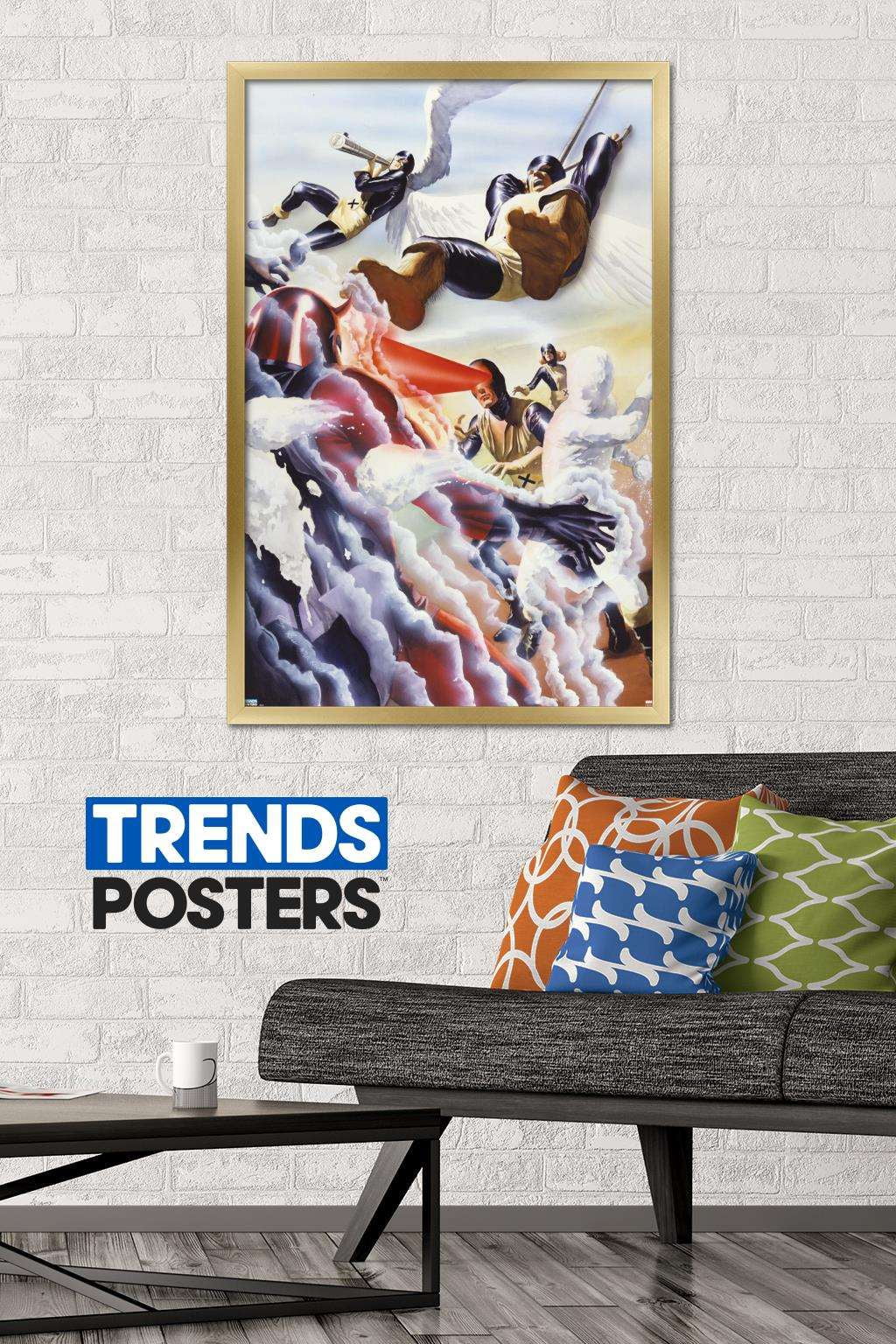 Marvel Comics - The X-Men - Age of Marvels Wall Poster, 22.375" x 34", Framed